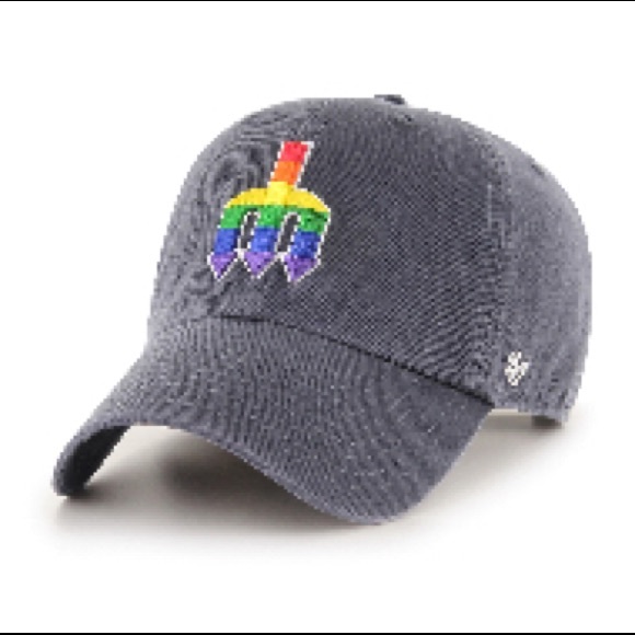 Seattle Mariners Baseball Hat NWT 🌈 PRIDE - Picture 2 of 3